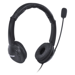 FONE HEADSET CORP USB COM MICROFONE - PRETO - VK390