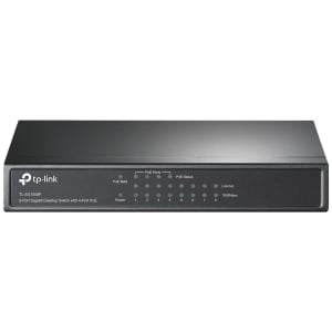 SWITCH GIGABIT 8P C/ 4P POE+ TL-SG1008P SMB