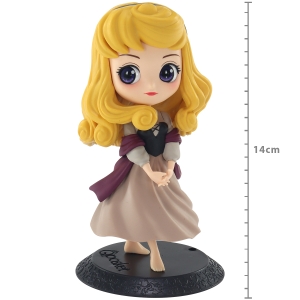 FIGURE DISNEY - PRINCESA AURORA(BELA ADORMECIDA) - BRIAR ROSE Q POSKET  REF: 20435/20436