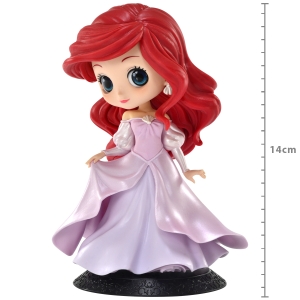 FIGURE DISNEY - PRINCESA ARIEL VESTIDO ROSA - VER.B Q POSKET REF: 20467/20468