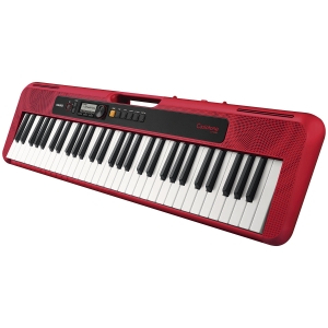 TECLADO MUSICAL CASIOTONE VERMELHO - CT-S200RDC2-BR