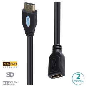 CABO EXTENSOR HDMI 2.0 4K C/ FILTRO 2M H20F-2