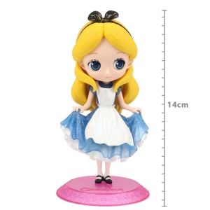 FIGURE DISNEY Q POSKET - ALICE - GLITTER LINE - REF:21271/21272