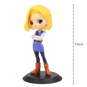 FIGURE DRAGON BALL Z Q POSKET - ANDROID 18 - VER A - REF:21398/21399