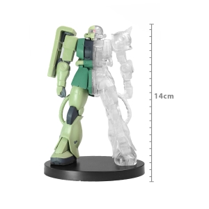 FIGURE MOBILE SUIT GUNDAM - STRUCTURE MS 06F ZAKU - REF:21627/21628