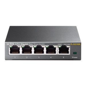 SWITCH EASY SMART GIGABIT DE 5 PORTAS TL-SG105E SMB