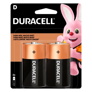 PILHA ALCALINA D MN1300 (COM 2 PILHAS) DURACELL