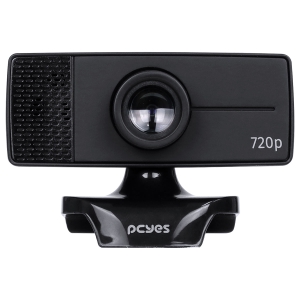 WEBCAM PCYES RAZA HD 720P COM MICROFONE - RAZA HD-01