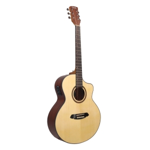 VIOLÃO ELÉTRICO ÁGATA 40"- CUTAWAY - NATURAL - EQ 3 BANDAS - ACTNA1954