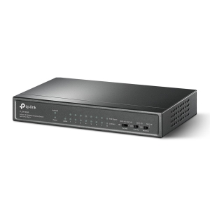 SWITCH 9 PORTAS FAST 10/100 (8 PORTAS POE+) TL-SF1009P SMB