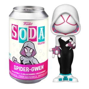 POP! SODA - HOMEM-ARANHA: ATRAVÉS DO ARANHAVERSO - SPIDER GWEN (MULHER ARANHA) (CHANCE DE CHASE)