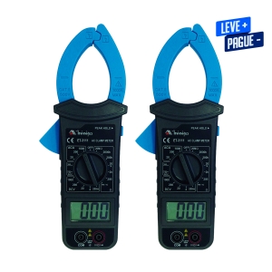 KIT PROMOCIONAL ALICATE AMPERIMETRO DIGITAL CAT III ET-3111
