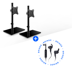 COMBO PROMOCIONAL - 2X SUPORTES PARA MONITOR VINIK 420C - GRÁTIS FONE SPORT BLUETOOTH