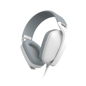 HEADSET GAMER PCYES NYRA WHITE GHOST, P2 3,5MM, DRIVER 40MM, MICROFONE DESTACÁVEL - HGNYWG