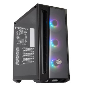 GABINETE COOLER MASTER MASTERBOX MB520 ATX LATERAL EM VIDRO TEMPERADO 3 FANS ARGB  |  MCB-B520-KGNN-RGA