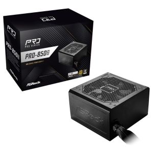 FONTE ASROCK PRO 850W 80 PLUS GOLD ATX 3.1 - PRO-850G