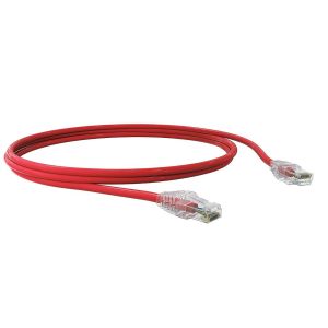PATCH CORD CAT6 U/UTP CMX T568A/B 0.5M VERM 35123007