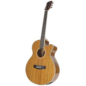 VIOLÃO ELÉTRICO MISTI 40" - TAMPO E CORPO EM WALNUT - ACABAMENTO GLOSS HQ - EQ 3 BANDAS - TVMT1954