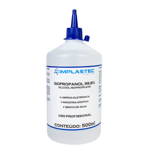 ISOPROPANOL 500ML C/BICO APLICADOR