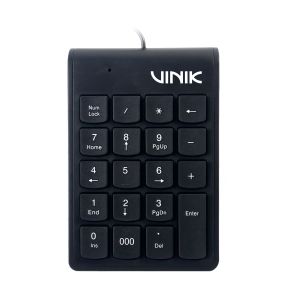 TECLADO NUMÉRICO USB DYNAMIC 20 TECLAS CABO 1.8M PRETO - DT91