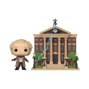 POP! TOWN: DE VOLTA PARA O FUTURO - DOC (DOUTOR BROWN) COM CLOCK TOWER #15