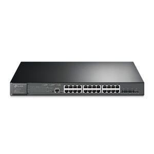 SWITCH GERENCIAVEL GIGABIT JETSTREAM L2+ COM 24 PORTAS POE+ E 4 SLOTS SFP+ 10GE SG3428XMP SMB - 1