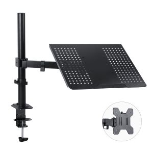 SUPORTE ARTICULADO PARA NOTEBOOK DE ATÉ 15.6" E ADAPTADOR PARA MONITOR DE 13 A 32" - SMN600