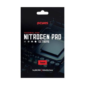 THERMAL PAD PCYES NITROGEN EXTREME 100 X 50 X 1,0MM 14,8W/MK  |  PCYNPE10148