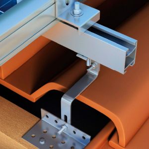 KIT ESTRUTURA 2P COLONIAL MADEIRA TRILHO 2 X 2.40M  PRATYC MADEIRA COM PERFIL - 1