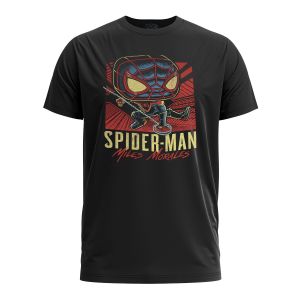 POP!TEES CAMISETA : SPIDER MAN MILES MORALES - MILES MORALES - TAM. M