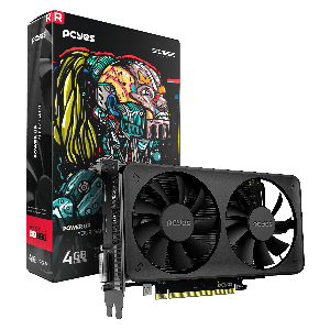 GPU RX 550 4GB GDDR5 128 BITS DUAL-FAN PROJETO EDGE PVEX5504GBDF