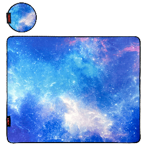 MOUSE PAD GAMER INFUSÃO DE VIDRO PCYES OBSIDIAN G3D 500X400MM - PEMPG3D