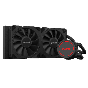WATER COOLER PCYES SANGUE FRIO 3 BLACK VULCAN 240MM - TDP 250W - WCSF3240BR