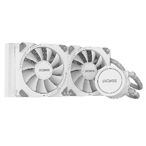 WATER COOLER PCYES SANGUE FRIO 3 WHITE GHOST 240MM - TDP 250W - WCSF3240WGBR