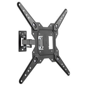 SUPORTE ARTICULADO DE PAREDE PARA TVS DE 23-55" ATÉ 30KG COM INCLINAÇÃO - STA-2355P