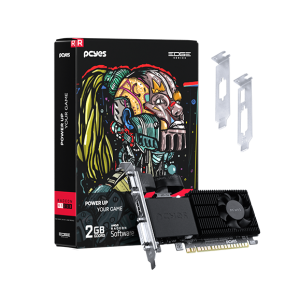 GPU AMD RADEON R5 220 2GB DDR3 64 BITS PROJETO EDGE LOW PROFILE SINGLE FAN - PPER5DR3LPBR
