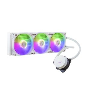 WATER COOLER MASTERLIQUID CORE 360L BRANCO 3 FANS  ARGB  |  MLW-D36M-A18PZ-RW