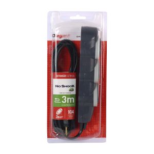 EXTENSAO NOSHOCK 45 PP 2X0,75 2P 10A GR 3M DN1717