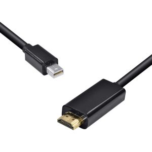 CABO MINI DISPLAYPORT 1.1 PARA HDMI 1.4V - 2 METROS - HMDP-2
