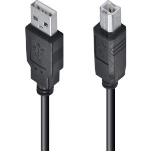 CABO USB PARA IMPRESSORA A MACHO X B MACHO 2.0 - 5M (10 UNIDADES) - UAMBM-5