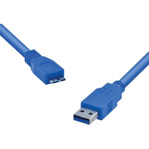 CABO PARA HD EXT. USB 3.0 A MACHO P/ MICRO USB B MACHO - 1,2 METROS U3AMBMC-12