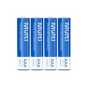 PILHA RECARREGAVEL AAA 1000MAH C/4 CB050