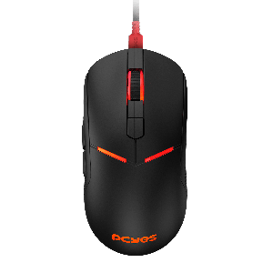 MOUSE GAMER PCYES ARGUS - 12400 DPI - RGB - 8 BOTÕES - PMGABV
