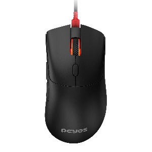 MOUSE GAMER PCYES HYDRUS BLACK VULCAN - 12400 DPI - RGB - 6 BOTÕES - PMGHBV