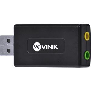ADAPTADOR PLACA DE SOM USB 7.1 CANAIS VIRTUAL AUSB71