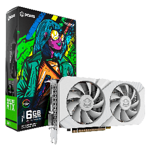 PLACA DE VIDEO NVIDIA GEFORCE RTX 3050 6GB GDDR6 96BIT BRANCO PROJETO EDGE - PVRTX30506WTPE