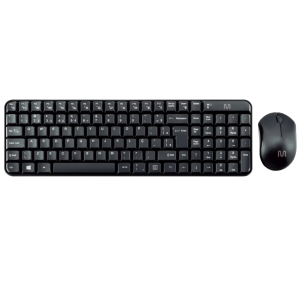 KIT TECLADO E MOUSE S/F USB PRETO TC183
