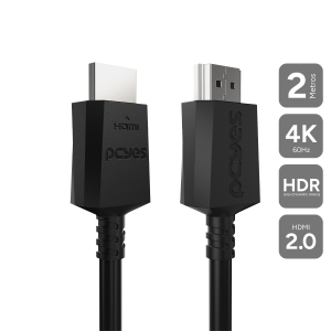CABO HDMI 2.0 PCYES 4K/60HZ - 2 METROS - PHM20-2NZ