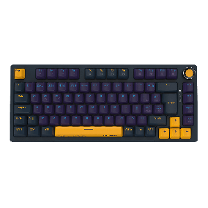 TECLADO MECANICO 75% PCYES ARKEUM - SUNSET EDITION - SWITCH RED - AKSS75RBR