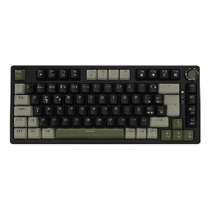 TECLADO MECANICO 75% PCYES ARKEUM - CAMMO EDITION - SWITCH BLUE - AKCM75BBR